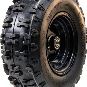 AlveyTech Go Kart Front Wheel Steel Assembly-0